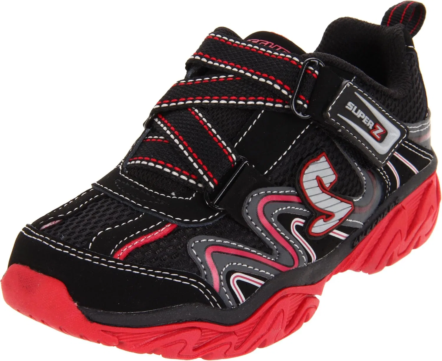 Детские кроссовки для мальчиков Ragged-Motley Skechers, Black/Red
