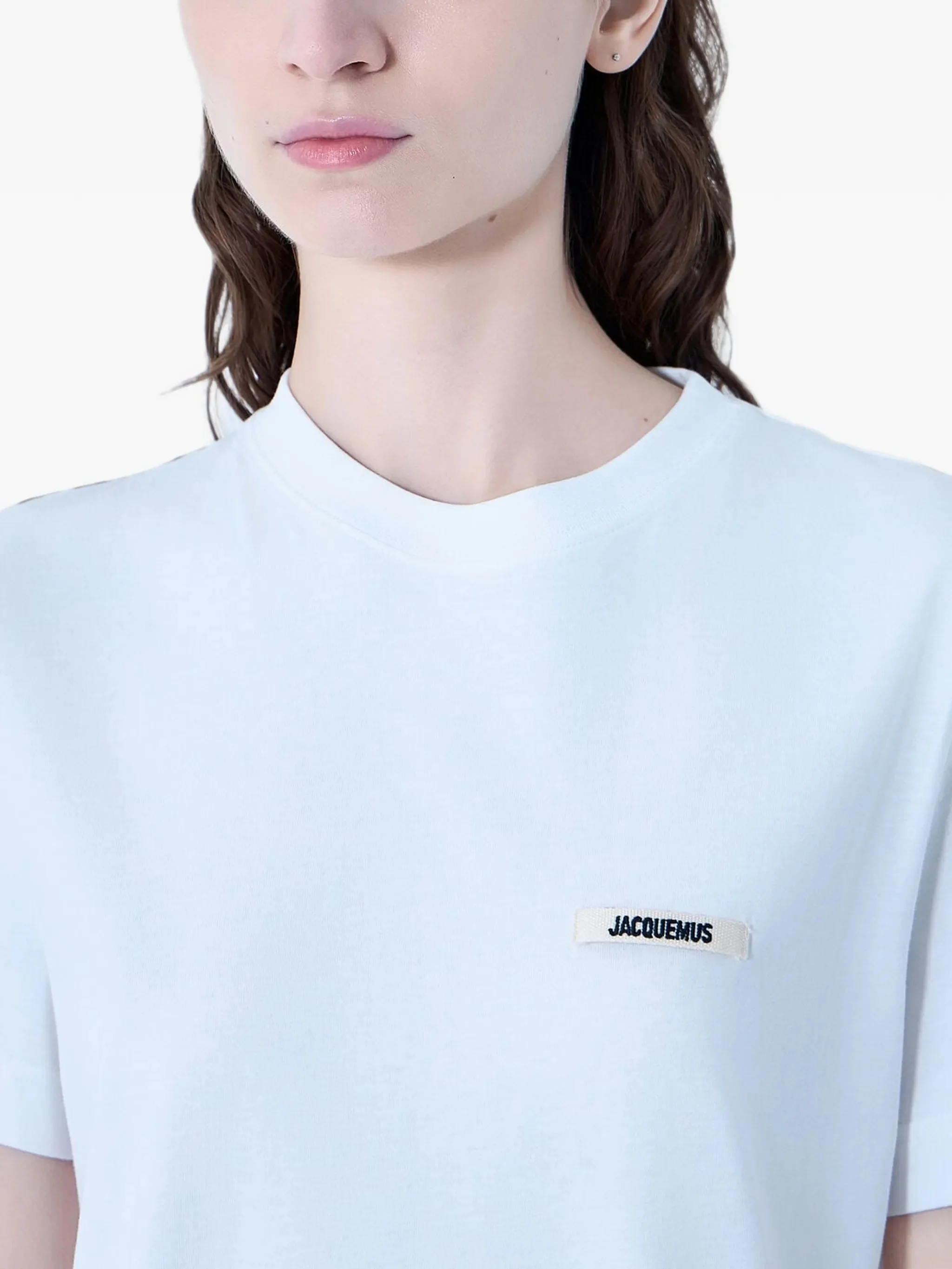 Футболка Jacquemus The Gros Grain, белый — фото 2