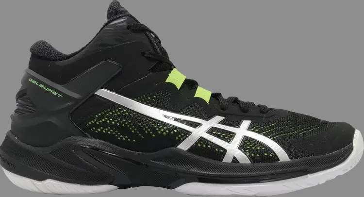 

Кроссовки gel burst 25 'black pure silver' Asics, черный
