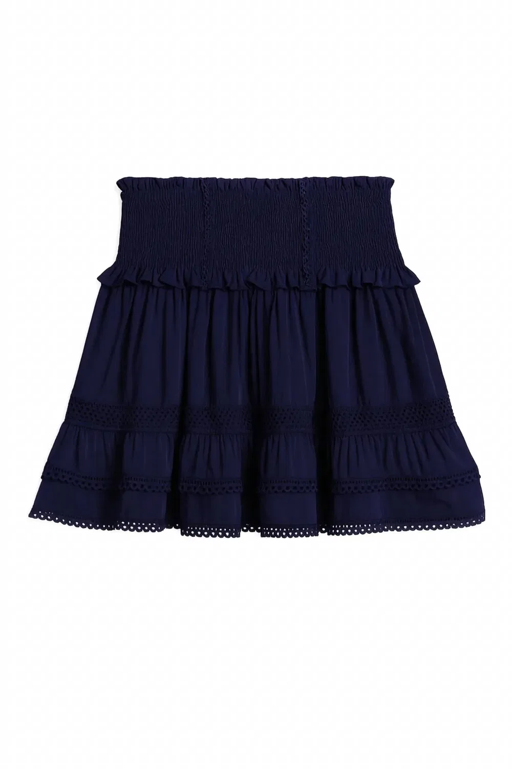 Детская юбка с кружевной аппликацией Lara KatieJnyc, Evening Blue/Navy