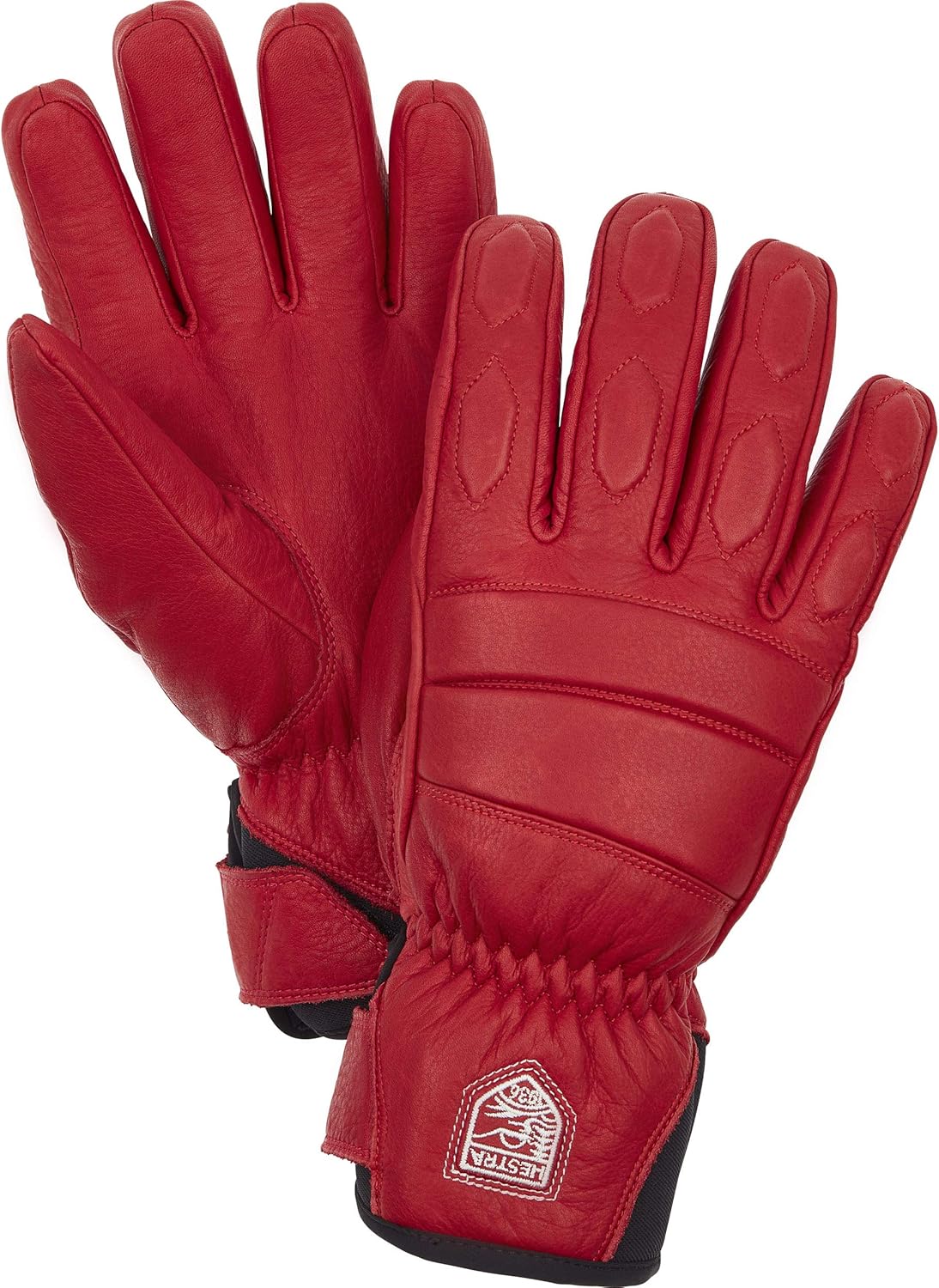 

Hestra Women's Fall Line - короткие, облегающие перчатки для фрирайда с пятью пальцами для катания на лыжах, сноуборде и альпинизма (женская модель), Red, Красный, Hestra Women's Fall Line - короткие, облегающие перчатки для фрирайда с пятью пальцами для 