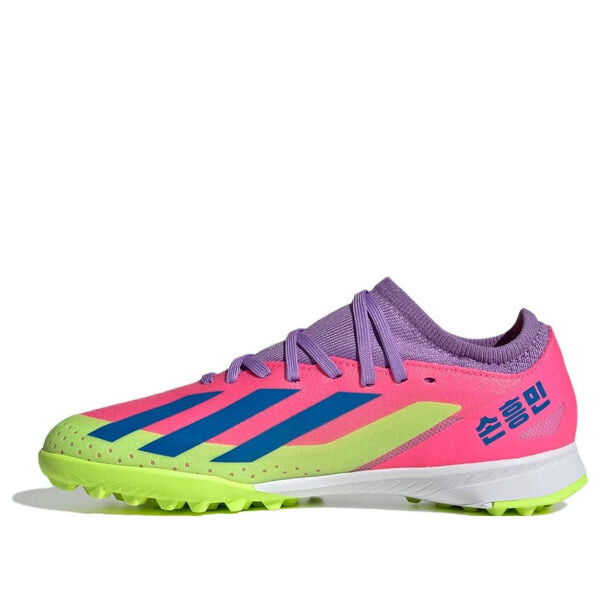 

Кроссовки x crazyfast son.3 ботинки для игры в траву Adidas, розовый