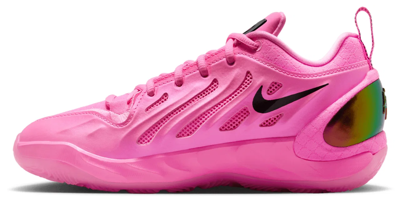 Кроссовки для девочек A'ja 2 Nike, цвет Pink Blast/Black — фото 2