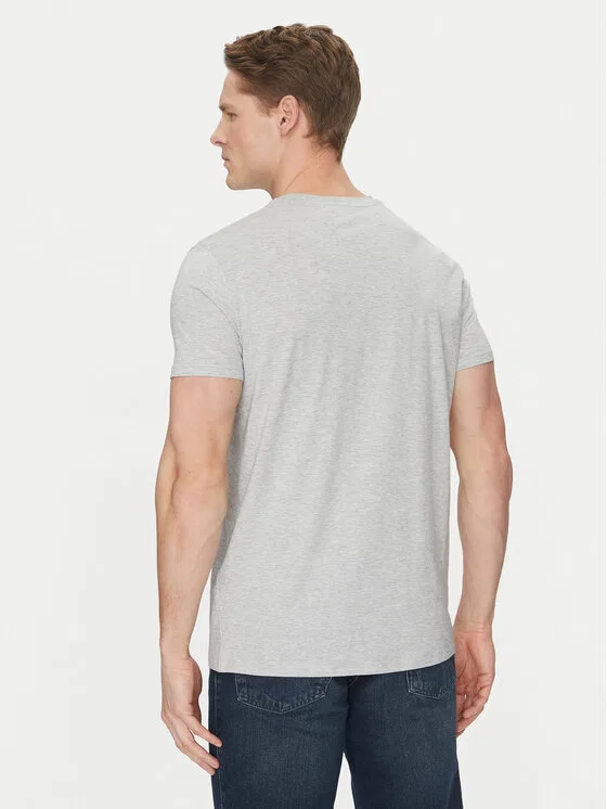Футболка regular fit Lacoste, серый — фото 3