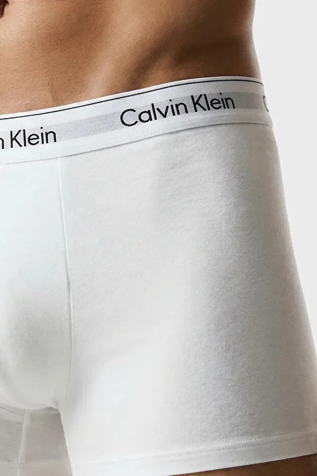 Мужские боксеры с принтом 3 шт Calvin Klein, Black-White-Black — фото 4