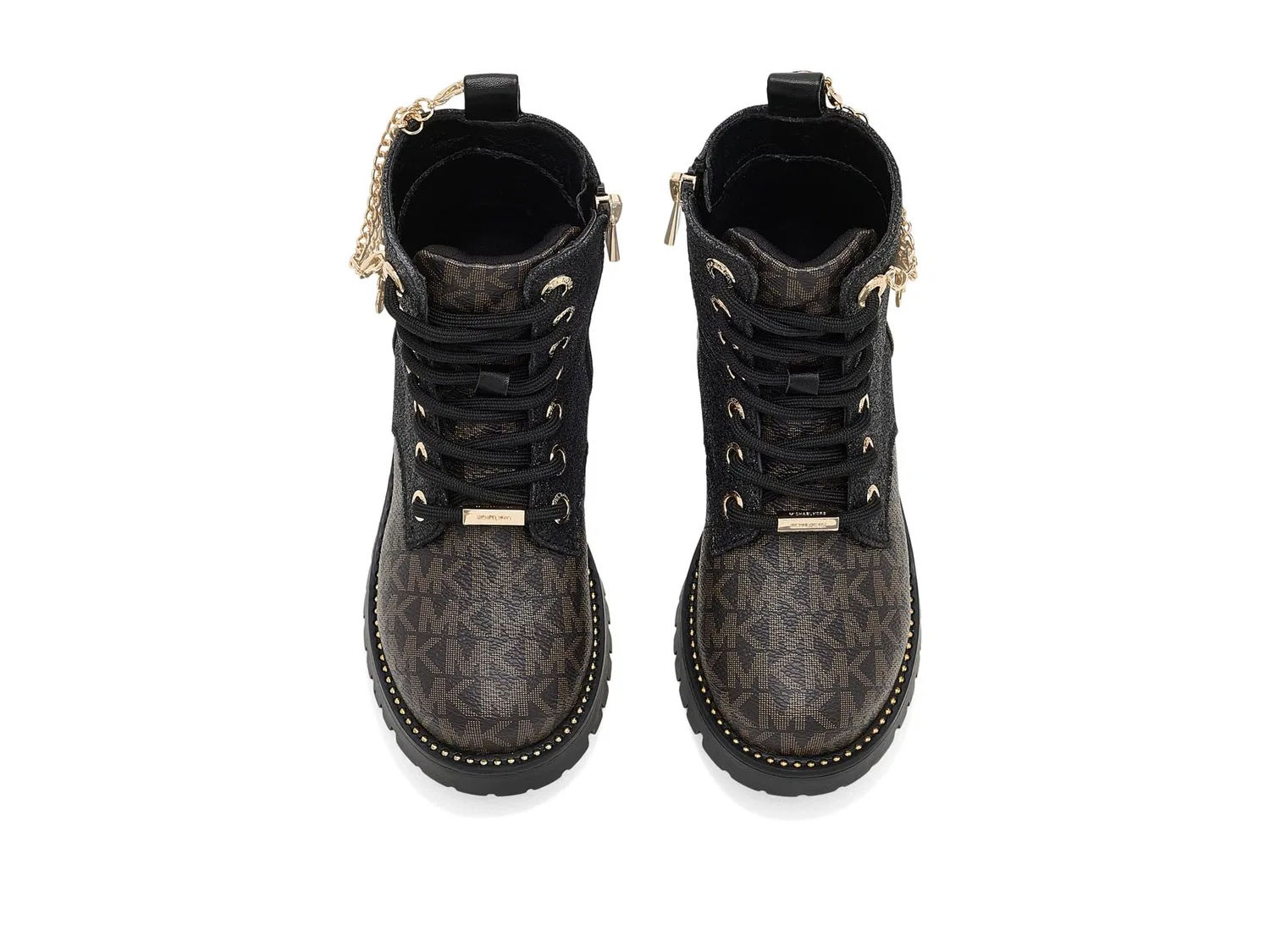 Ботинки Kalina Charm (для маленьких и больших детей) Michael Michael Kors Kids, Brown — фото 3