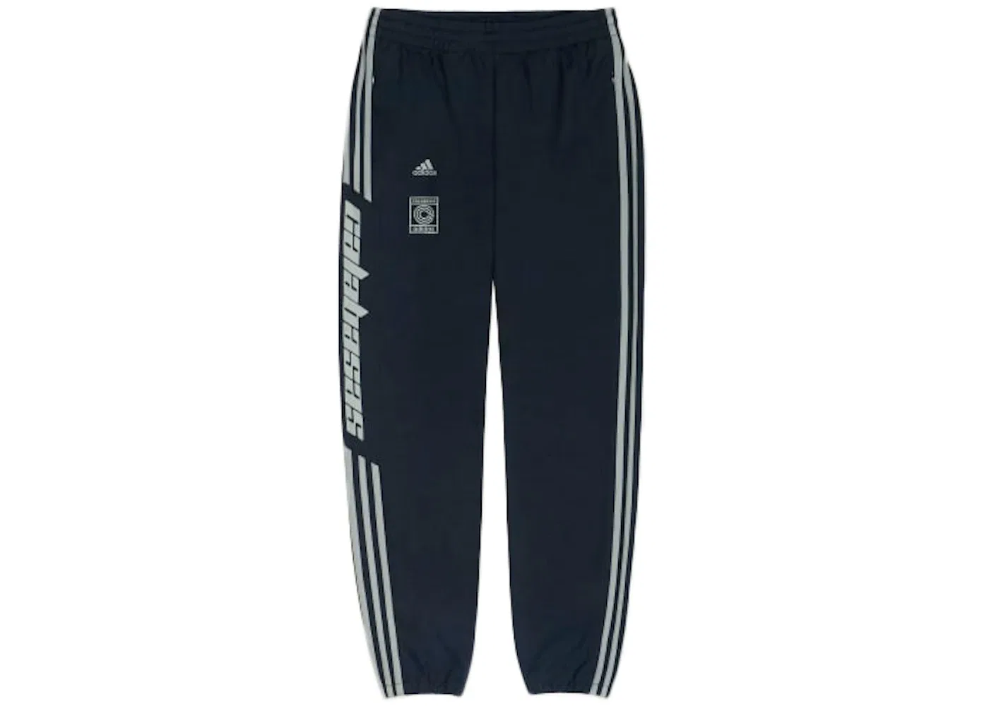 Унисекс спортивные штаны с принтом Calabasas Adidas, Luna/Wolves