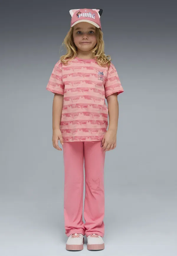 Футболка хлопковая Puma x Gabby's Dollhouse Relaxed T-shirt, Puma, Wild Pink, розовый