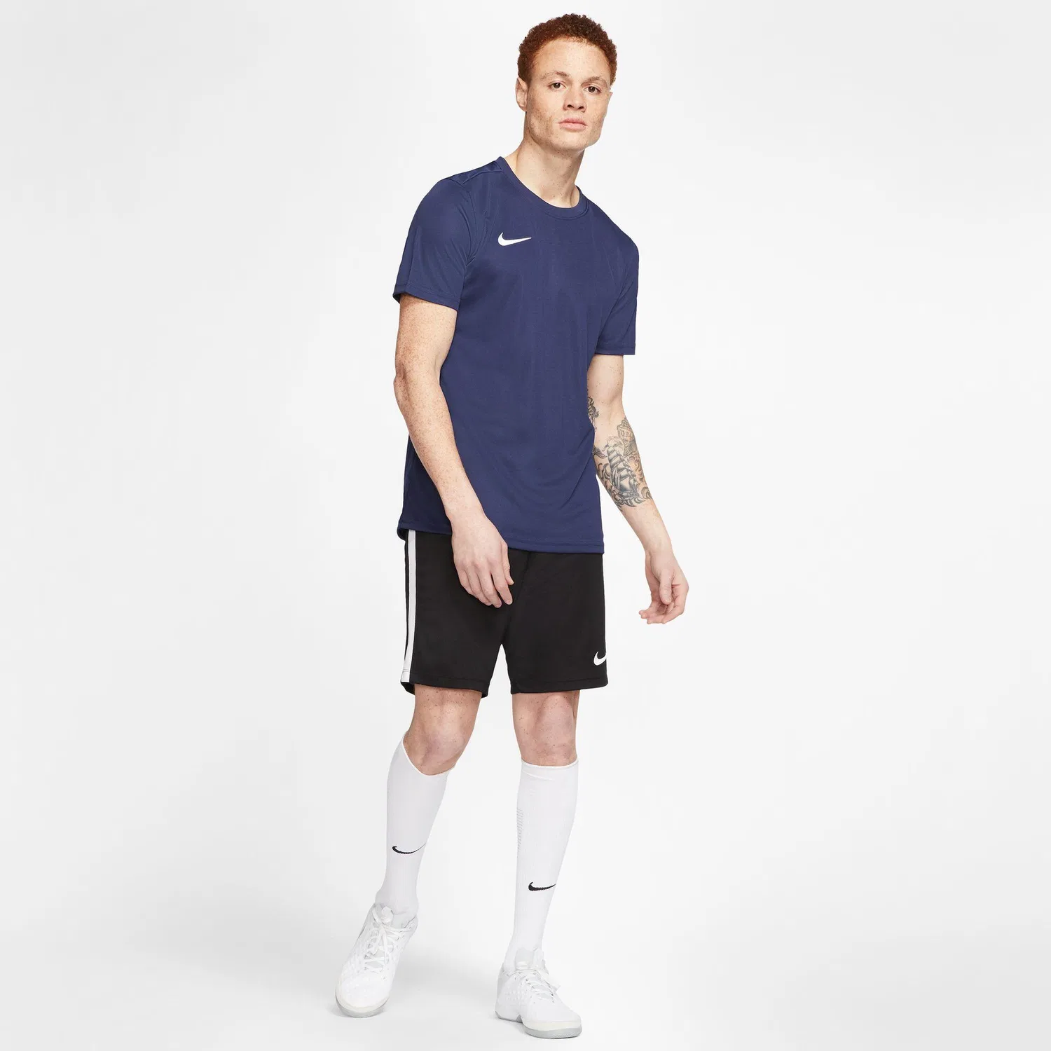 Мужская футболка с коротким рукавом Nike Park VII, Цвет: Dunkelblau — фото 4