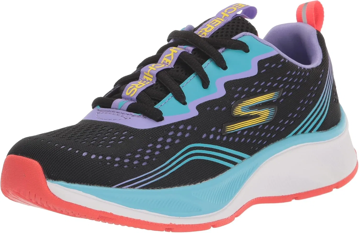 Детские кроссовки для девочек Radiant Squad Skechers, Black/Multi