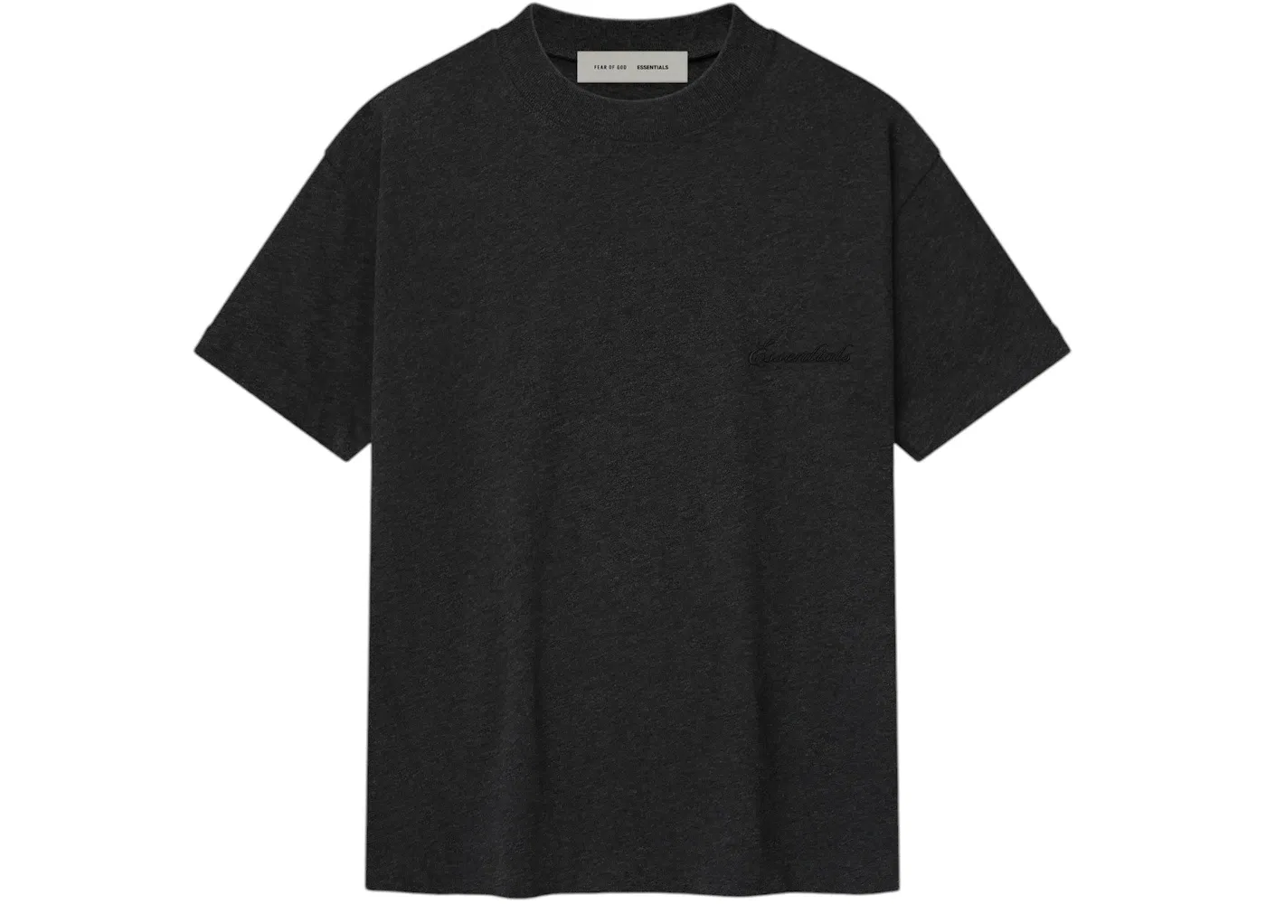 Детская футболка с вышивкой Tee Fear of God, Vintage Black