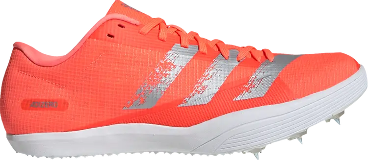 Бутсы Adidas Adizero Long Jump 'Signal Coral', оранжевый — фото 2