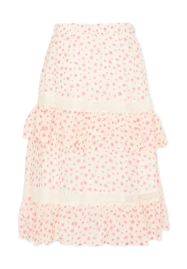 Юбка кружевная Casual - a-line skirt Philosophy Di Lorenzo Serafini, розовый — фото 2