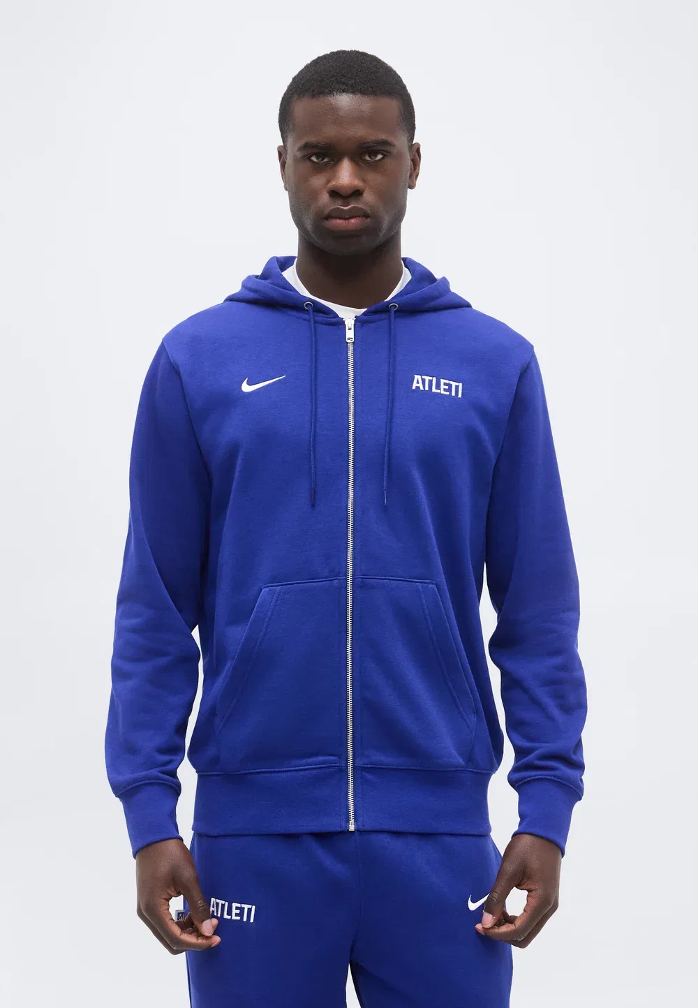 Толстовка Atm club - клубная одежда Nike Performance, Deep Royal Blue/White