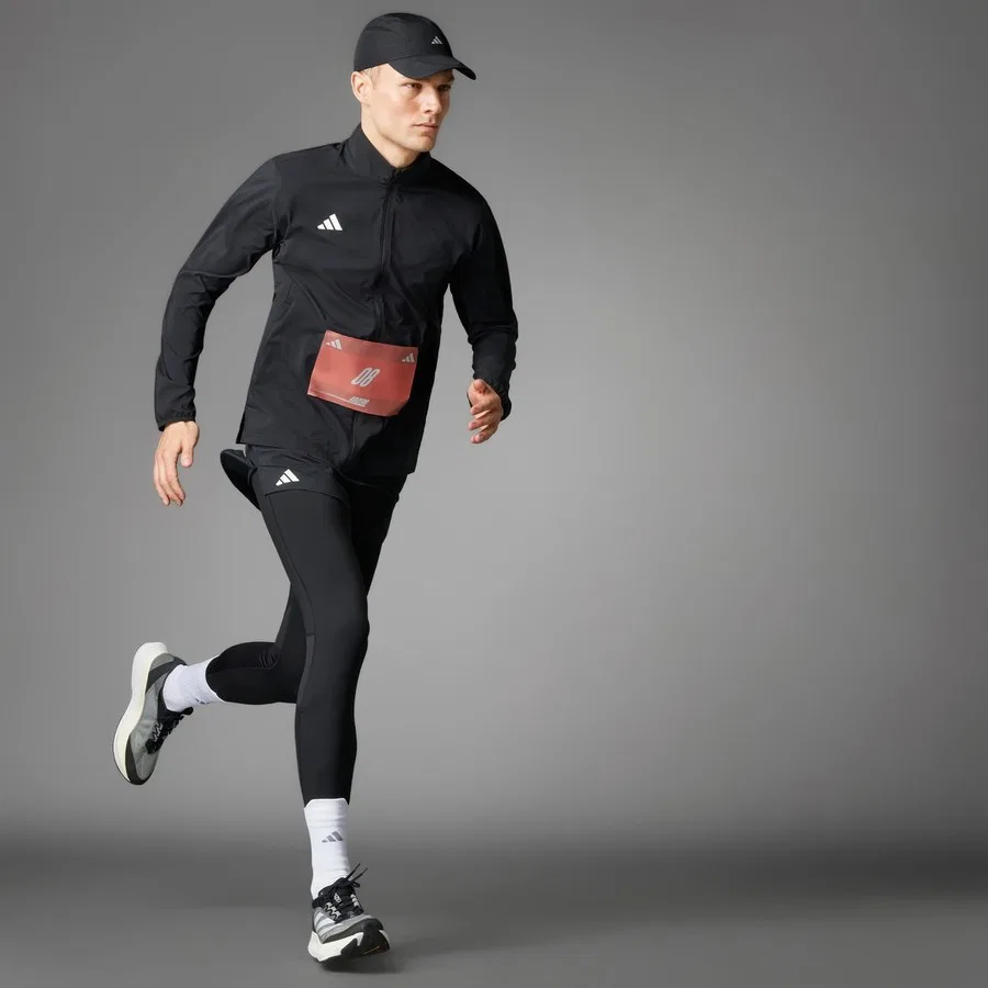 Тайтсы для бега Adizero Essentials Performance IN1164 adidas, Черный — фото 2