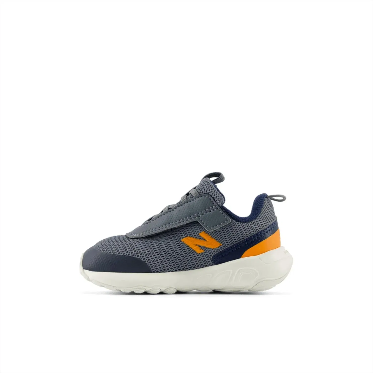 Детские кроссовки для мальчиков с амортизацией Fresh Foam New-B 1440 New Balance, Grey/Blue — фото 3
