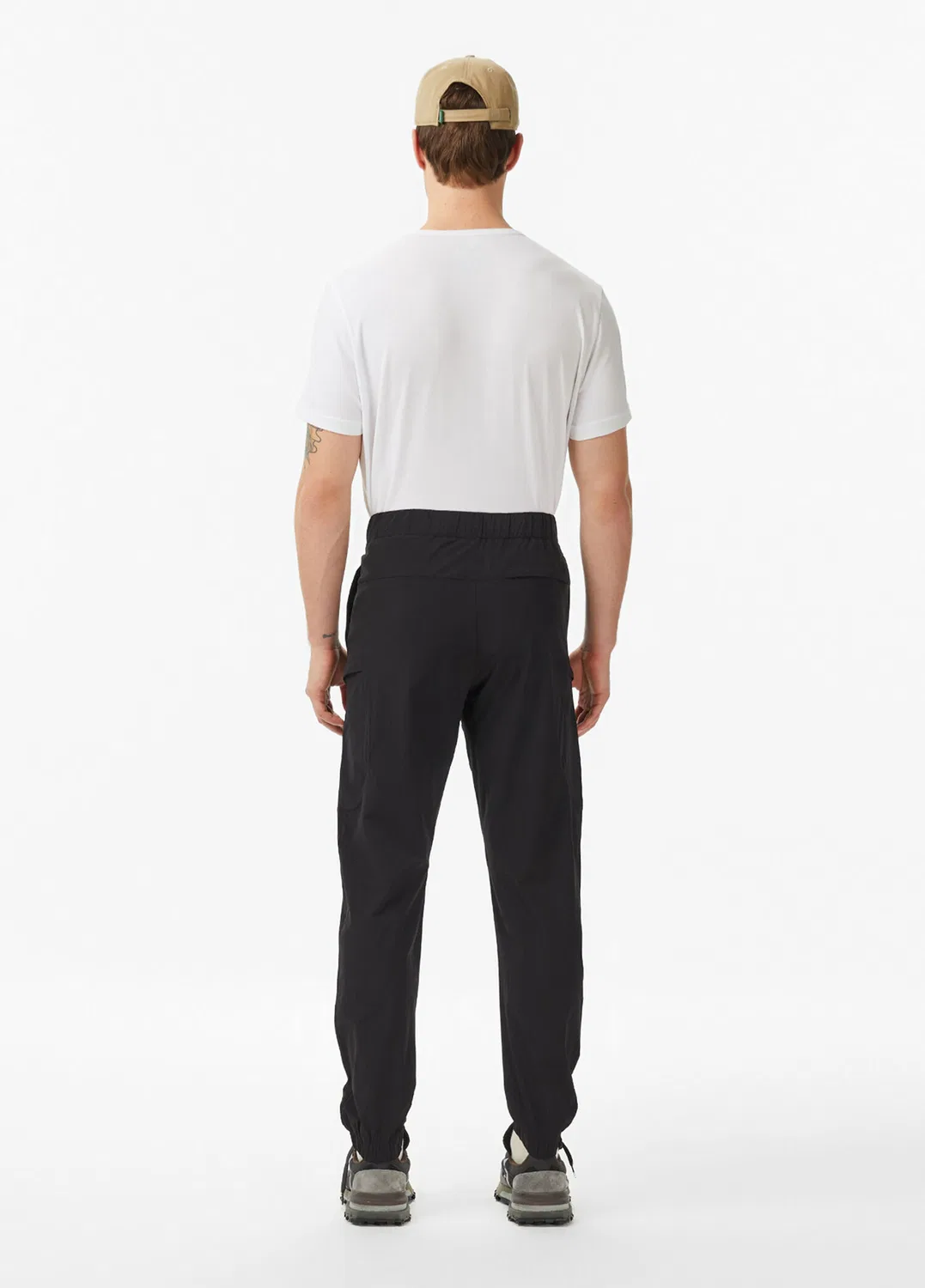 Брюки Relaxed Fit Lacoste, black — фото 2