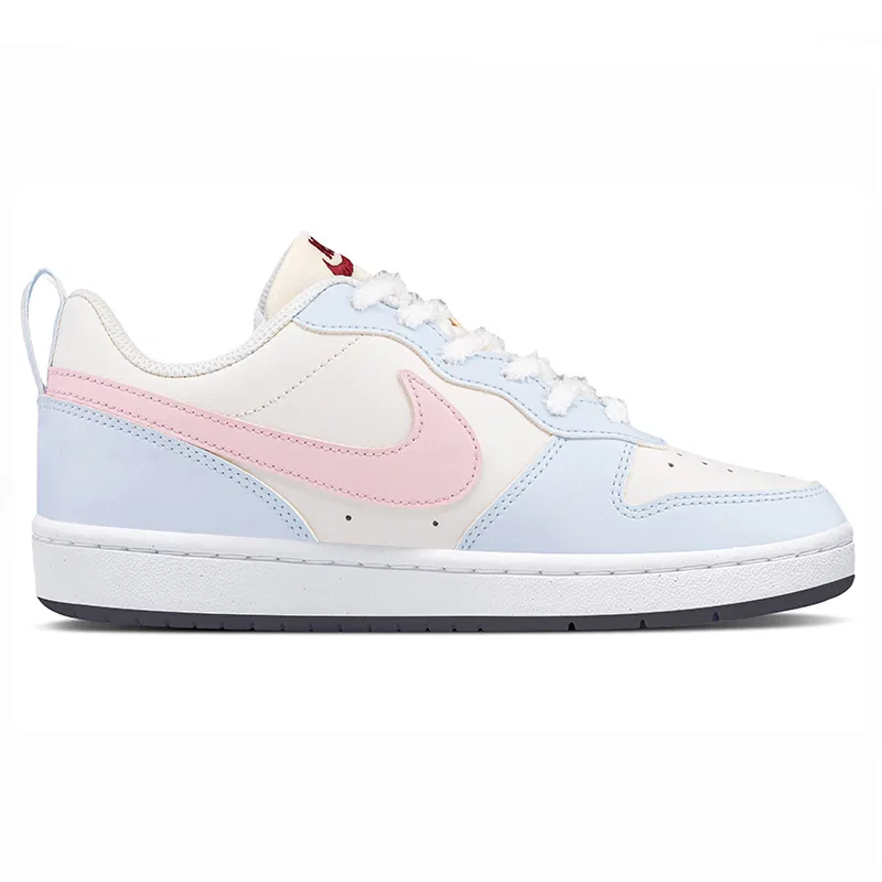 Детские кроссовки для скейтбординга с принтом Court Borough Nike, Blue Pink — фото 3