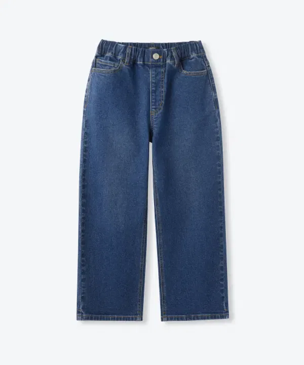 Джинсы широкие, Musinsa Standard Kids, Medium Indigo — фото 3