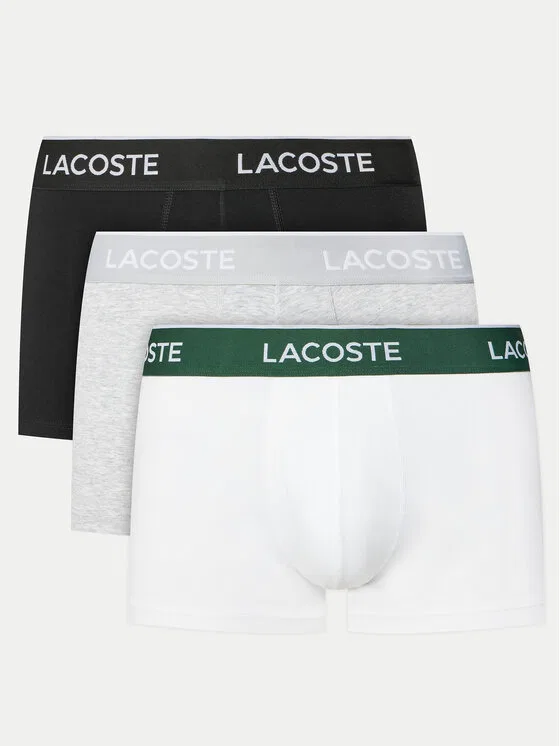 Комплект боксеров Lacoste, мультиколор, 3 шт.