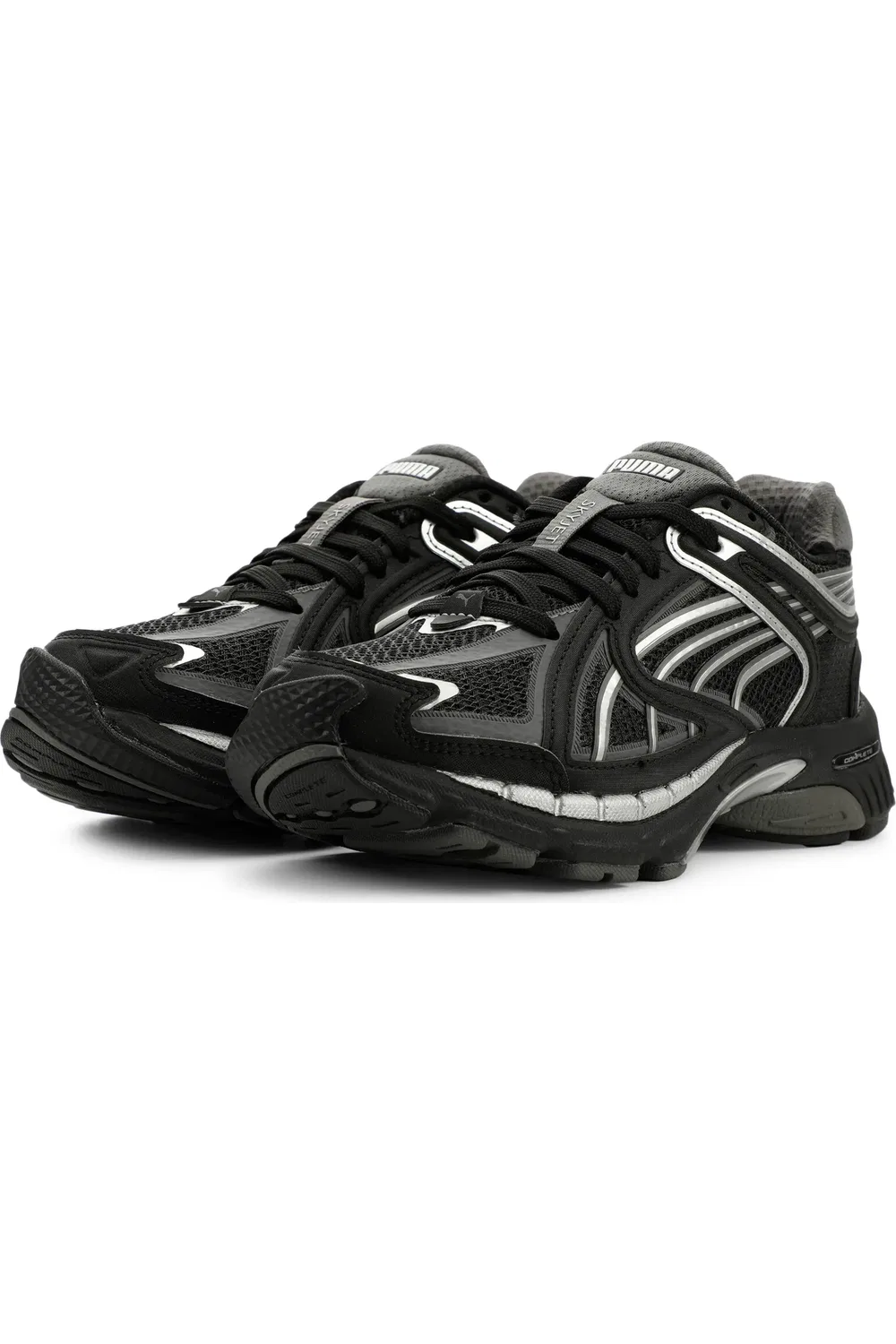 Кроссовки детские спортивные Skyjet PUMA, puma черный/темно-серый/серебристый