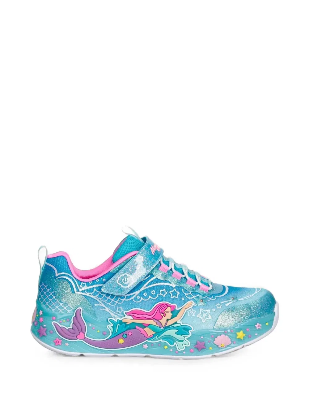 S-Lights: Блестящие кроссовки Mermaid Dreams Skechers, синий — фото 2