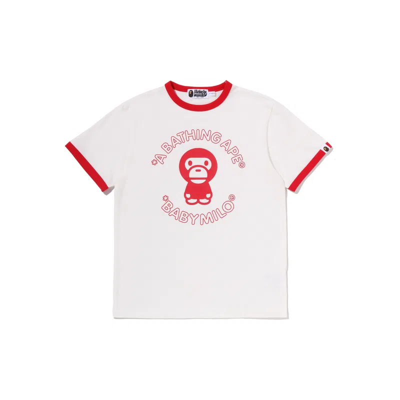 Детская футболка с круглым вырезом Dark Blue NYX A BATHING APE — фото 4