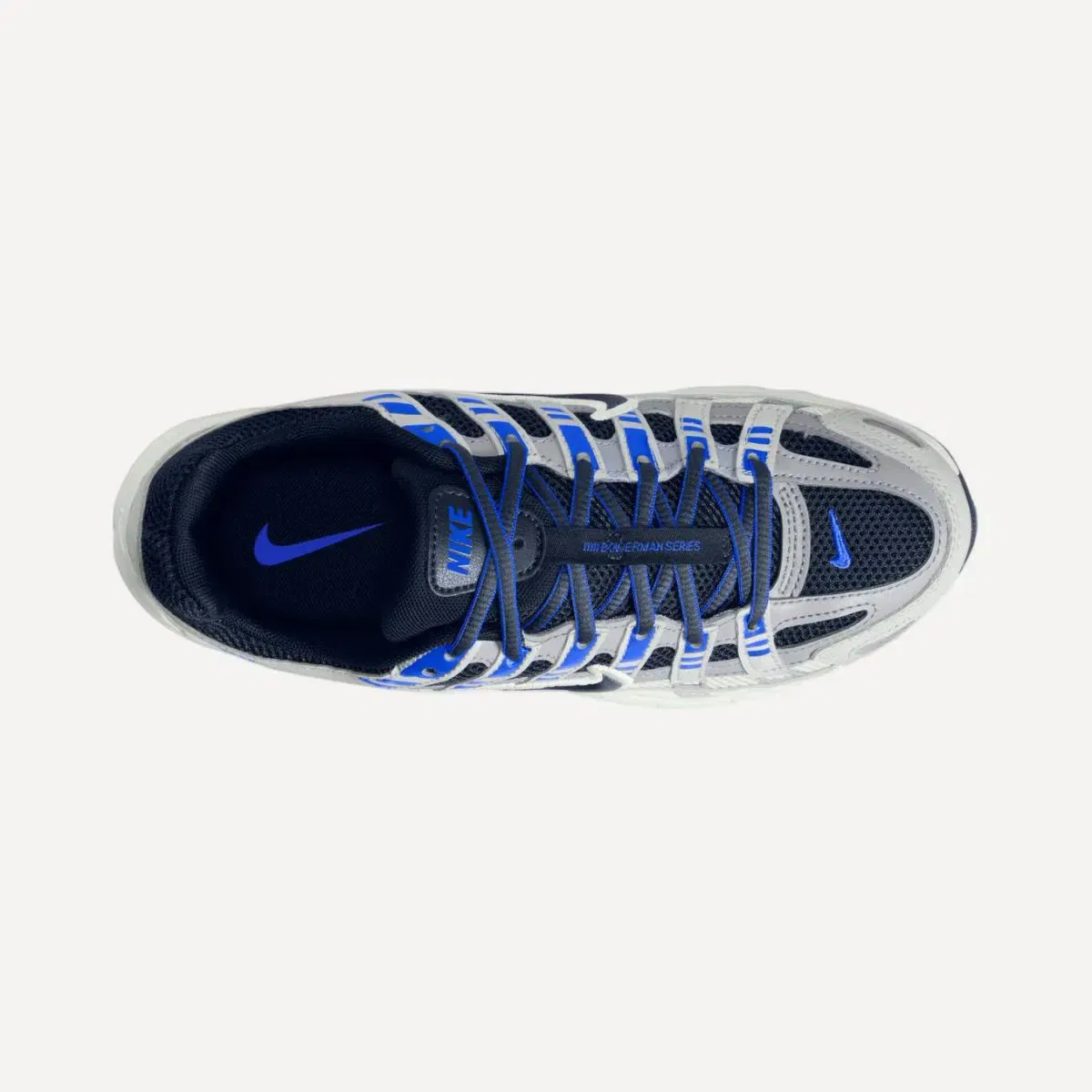 Детские кроссовки для мальчиков P-6000 (GS) Nike, Negro / Gris — фото 3