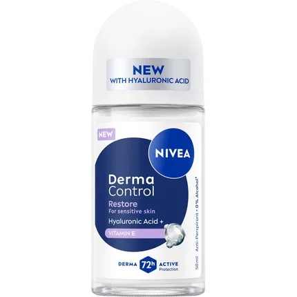 Роликовый дезодорант 50 мл Derma Control Restore Nivea, Белый