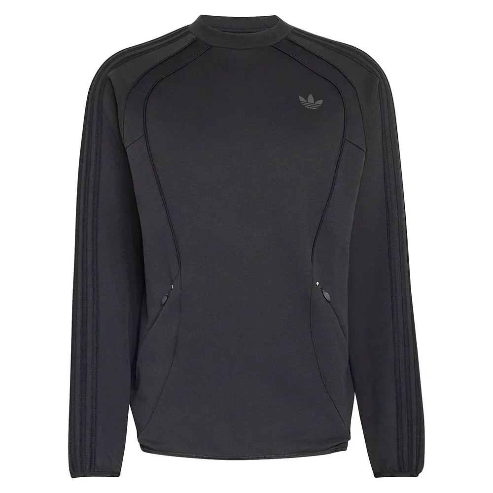 Мужской свитшот с принтом Spacer Teamgeist 26 Cutline Crew Adidas Originals, Grey — фото 3