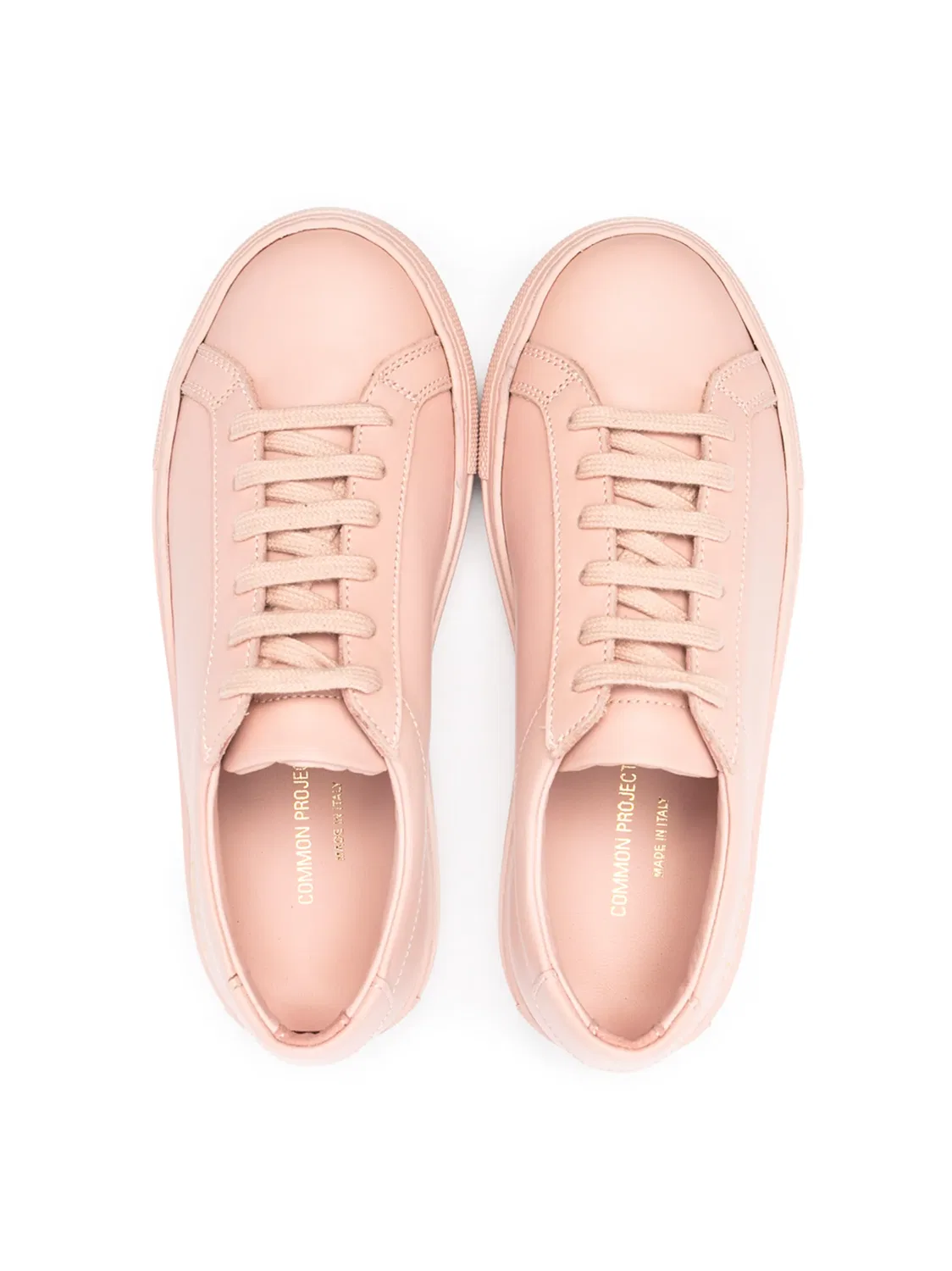 Низкие кроссовки Achilles розовые Common Projects, розовый — фото 2