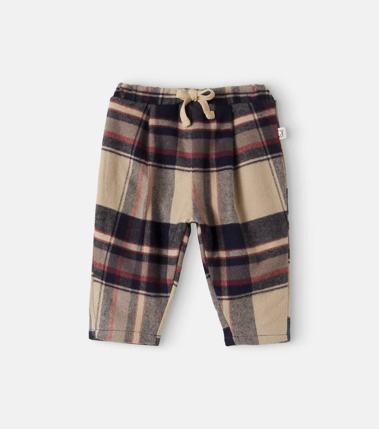 Брюки из фланели в клетку Cozmo, мультиколор