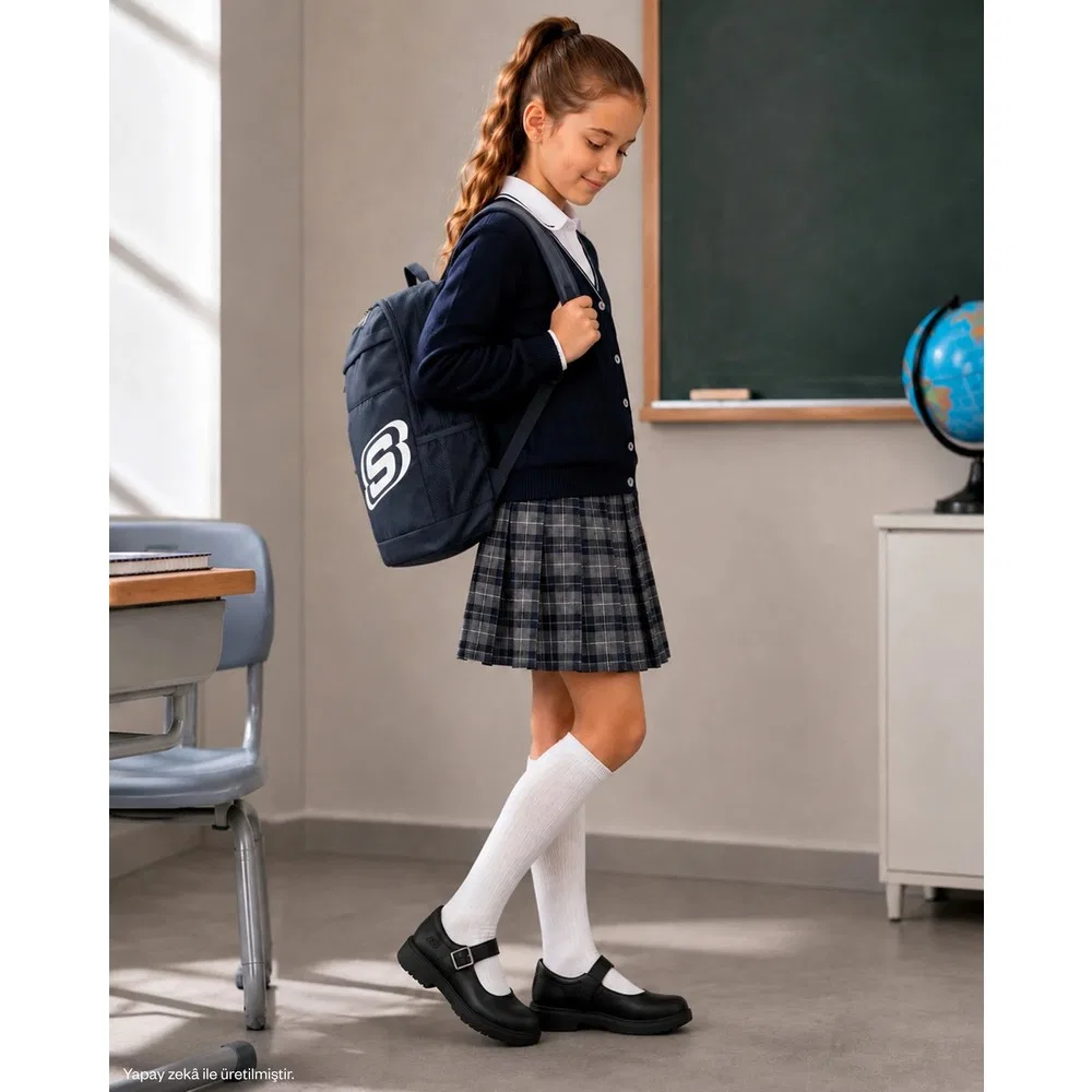Детские школьные кроссовки Smooth Tracks Skechers