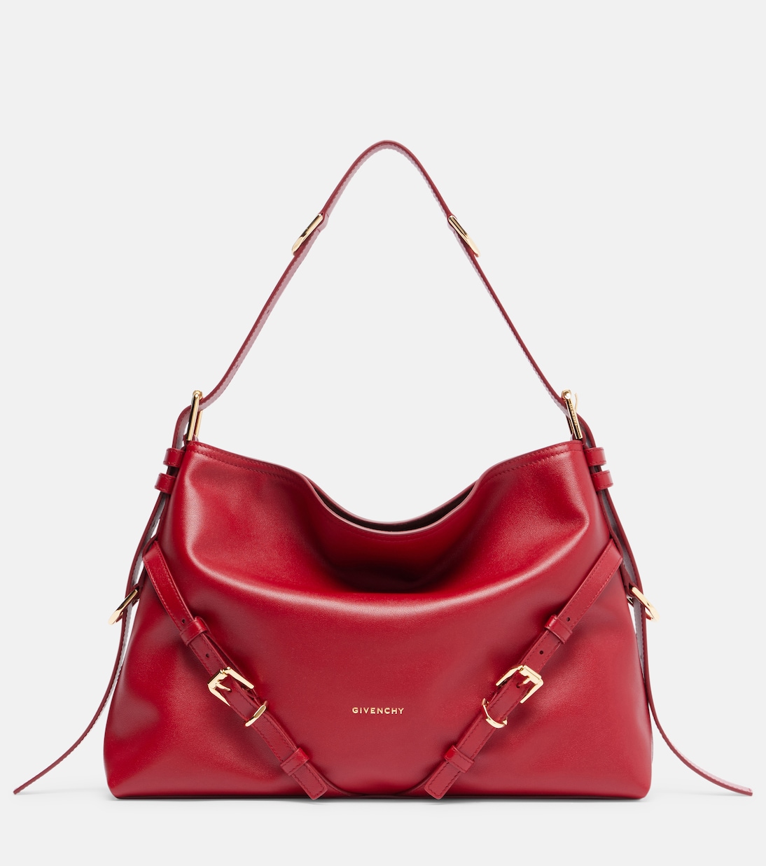 

Кожаная сумка через плечо Voyou Medium Givenchy, Dark Red