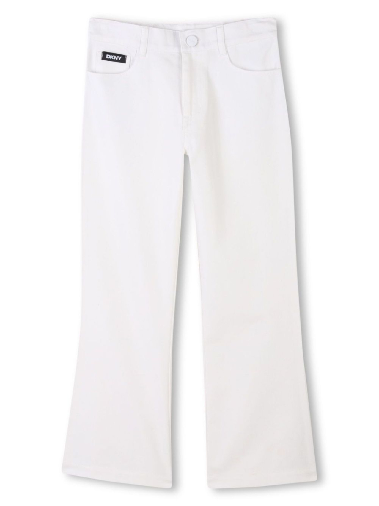 

Dkny Kids брюки с вышитым логотипом, белый