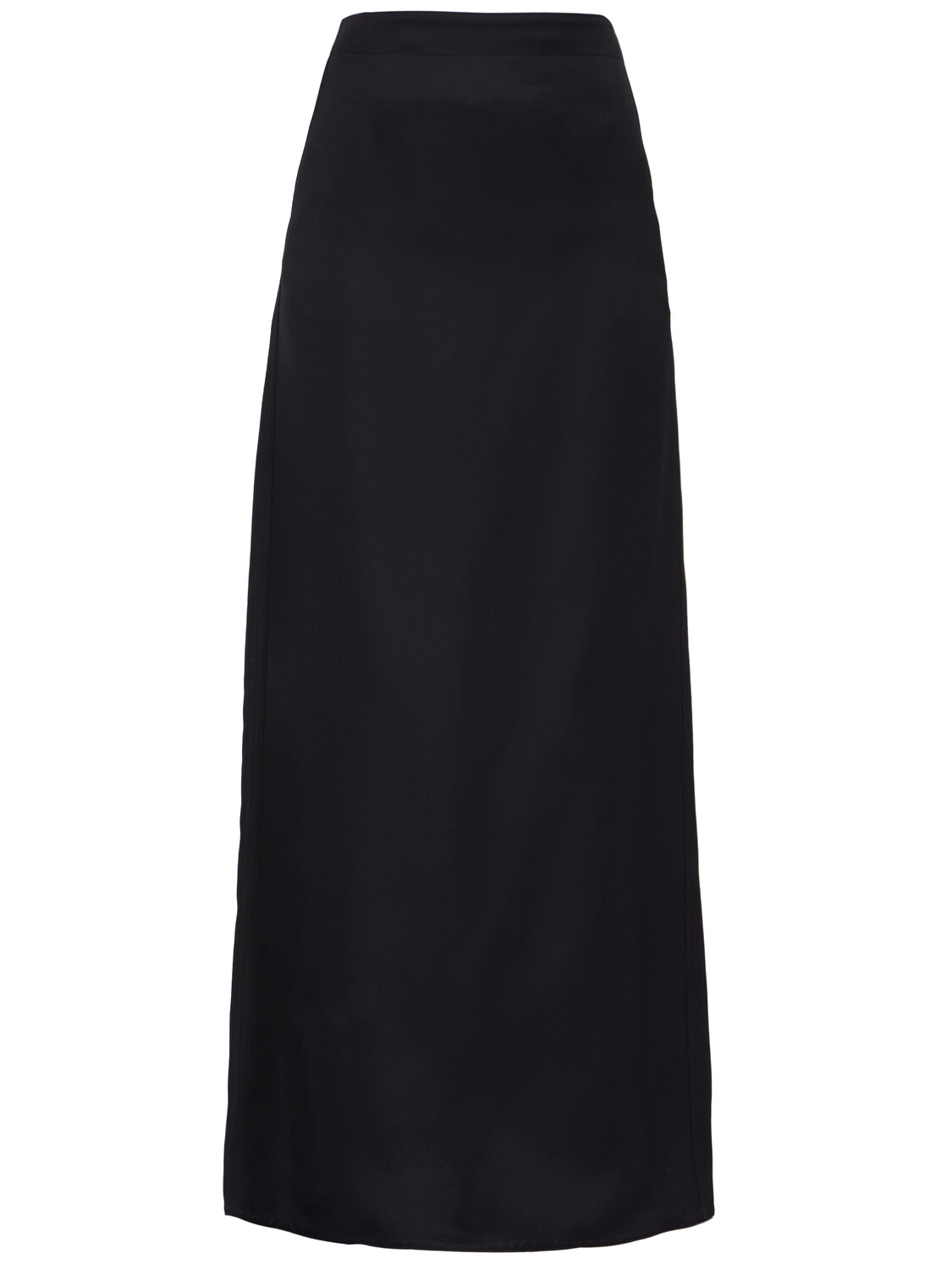 

Юбка Bottega Veneta Silk twill, черный