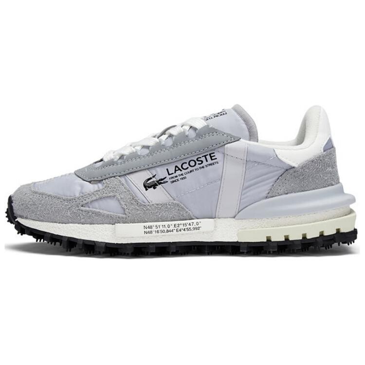 

Кроссовки LACOSTE Lifestyle Shoes Women's Low-top Light Gray, светло-серый