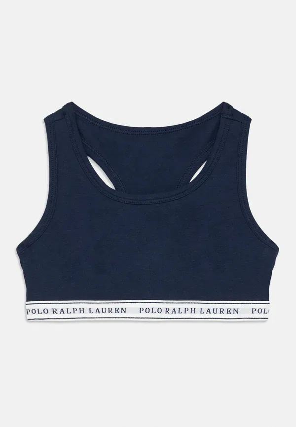 Бюстгальтер хлопковый 2 pack Polo Ralph Lauren, темно-синий — фото 3