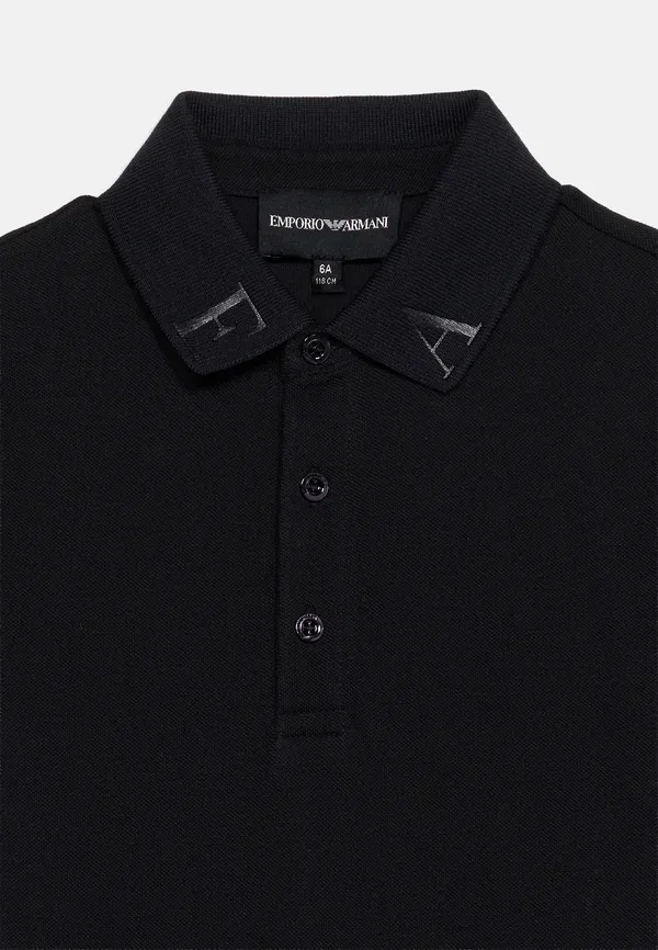 Поло унисекс Emporio Armani, темно-синий — фото 3