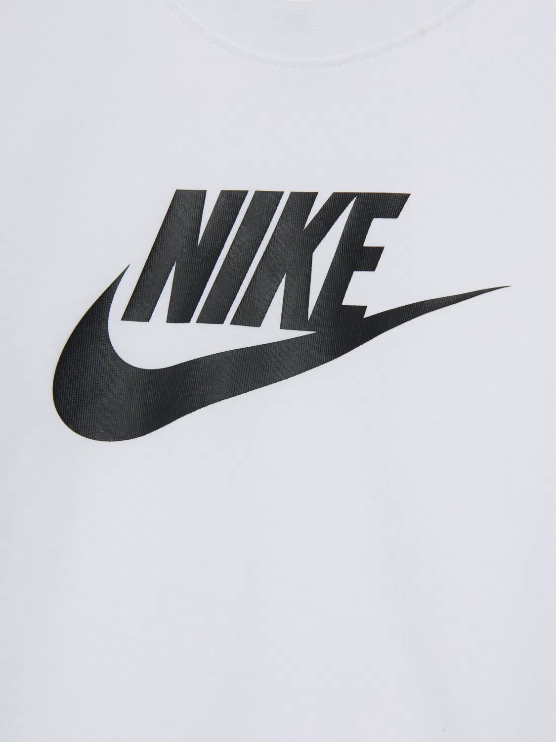 Футболка для девочек с круглым вырезом Nike, белый — фото 3