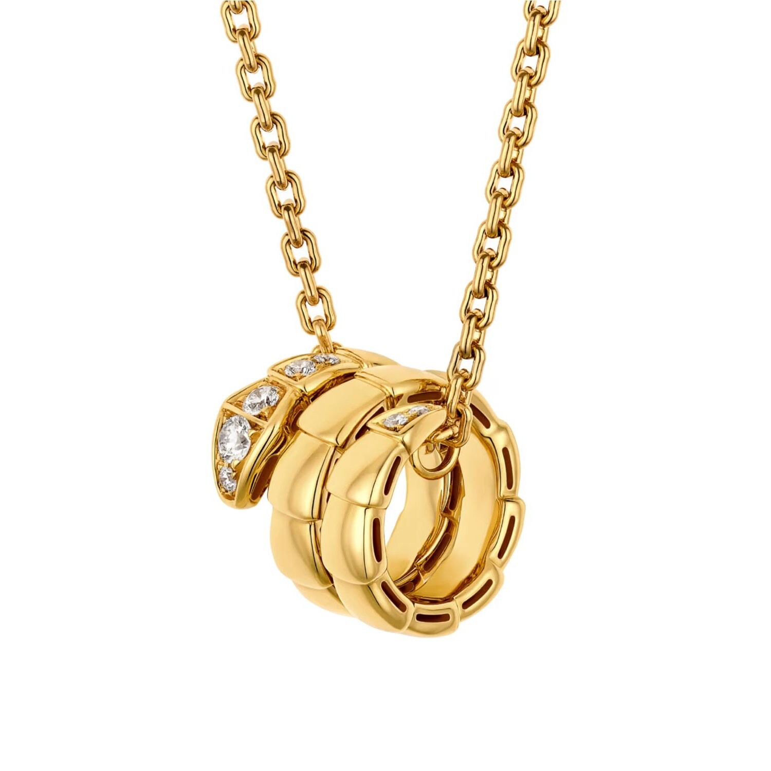 

Подвеска Bvlgari Serpenti Viper, золото/бриллианты