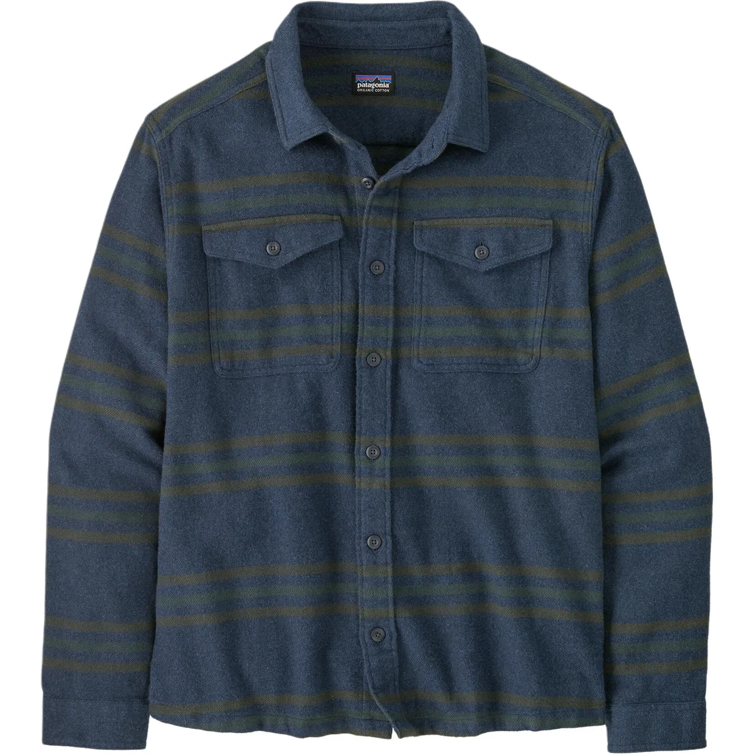 Мужская рубашка из фланели Fjord Flannel Patagonia, Smoke Burn Blue/TSMB