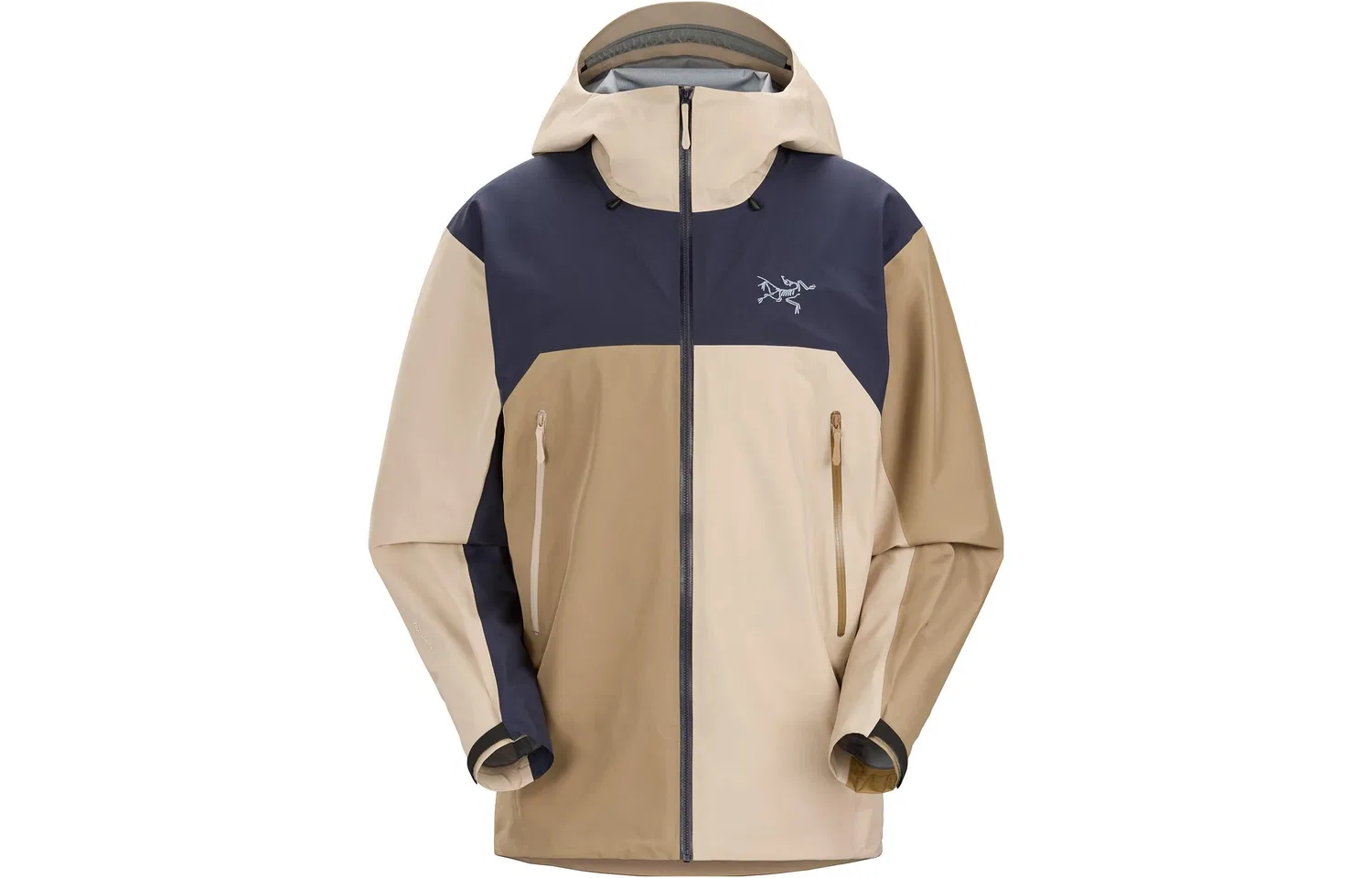 Мужская ветрозащитная куртка с капюшоном Arc'teryx Beta Lightweight, Wicker Sapphire/Sapphire Blue/Wicker Black Sapphire