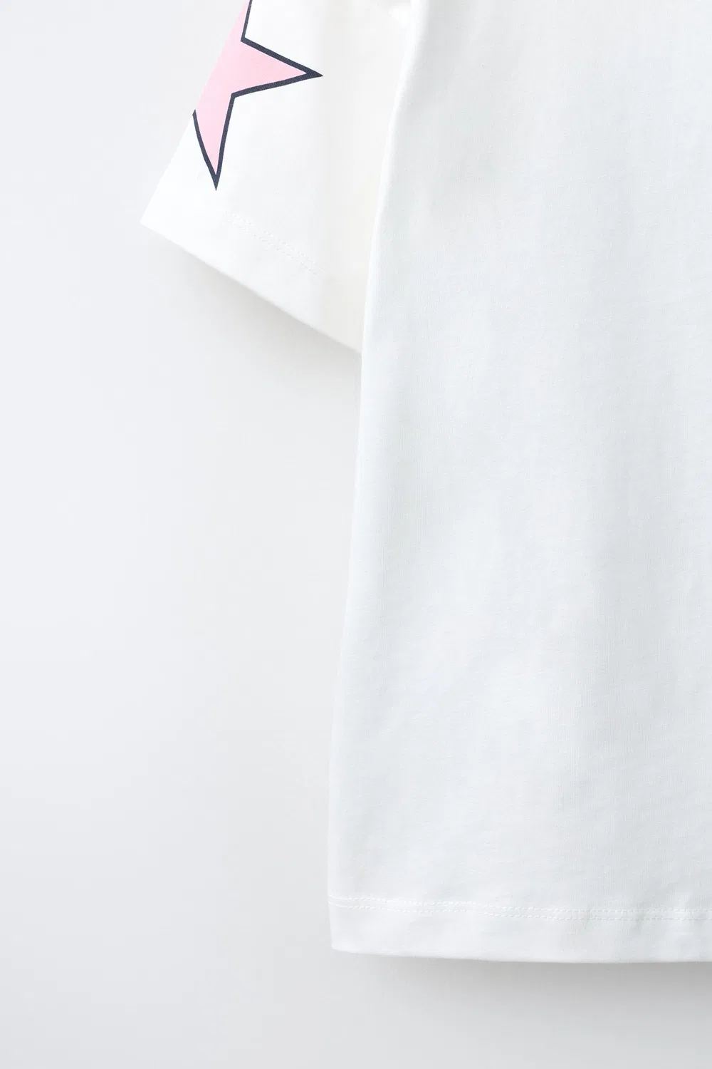 Футболка VARSITY CINNAMOROLL SANRIO ZARA, White — фото 4