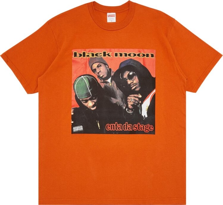 

Футболка Supreme Enta Da Stage Tee 'Rust', оранжевый