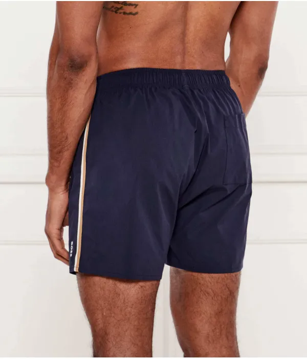 Культовые шорты для плавания Regular fit Boss Bodywear, синий — фото 2