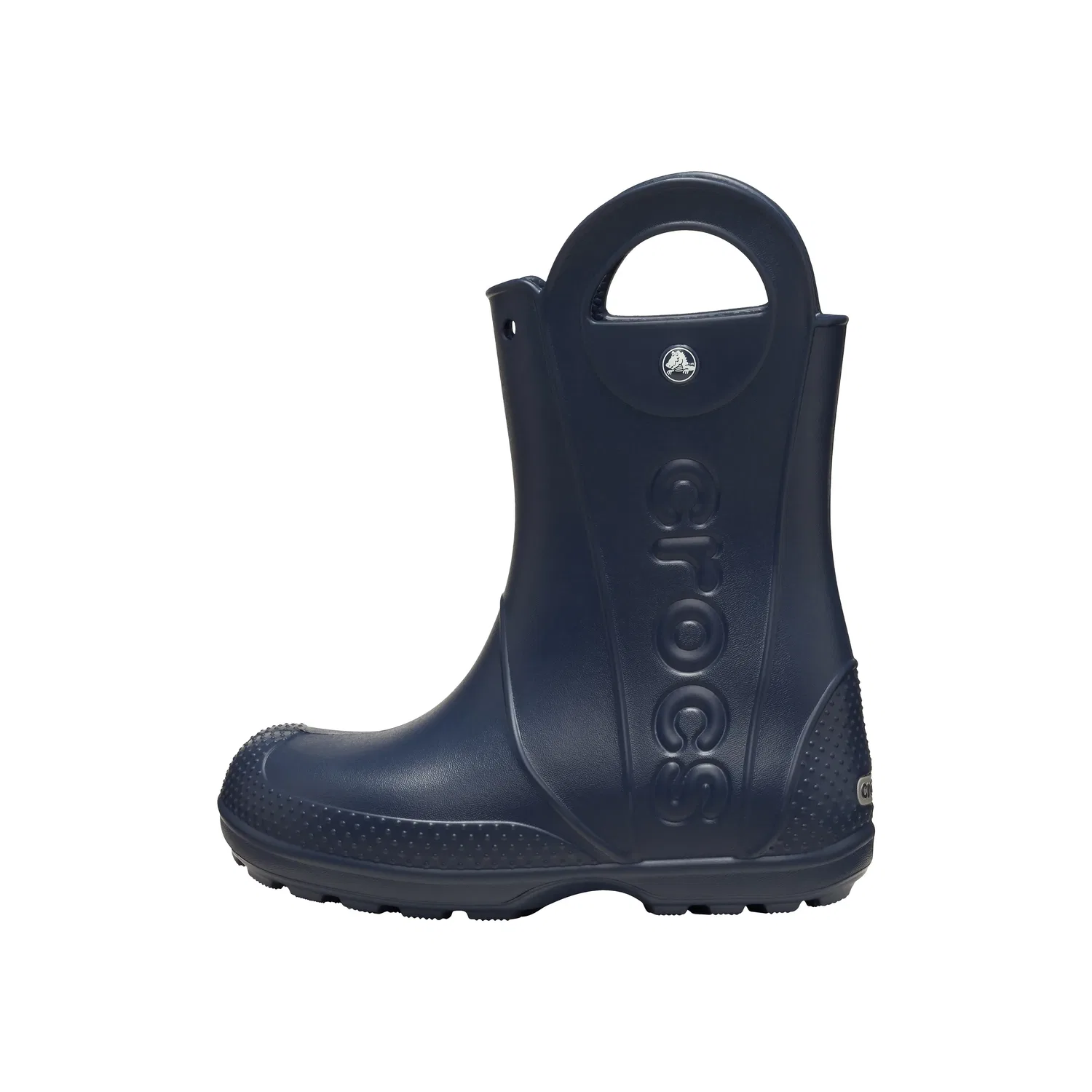 Ботинки детские с принтом Handle It Rain Crocs, синий
