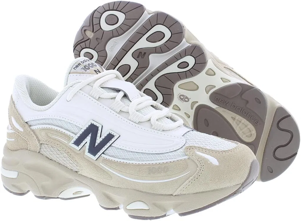Детские кроссовки для девочек New Balance 1000 GS, Beige/Beige-Beige — фото 2