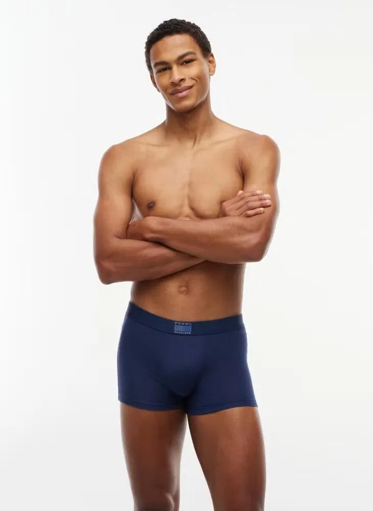 Трусы-боксеры с эластичным поясом, комплект из 3 штук, Heritage Logo Waistband, Tommy Hilfiger, серебристый — фото 2