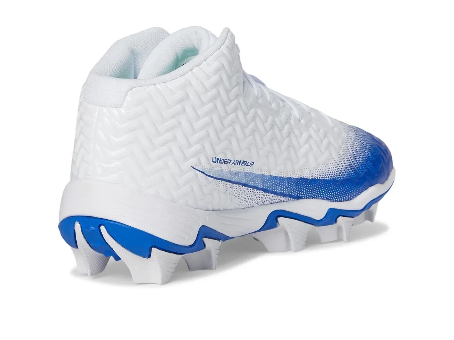 Детские футбольные бутсы Under Armour Spotlight Hammer Jr, White — фото 4